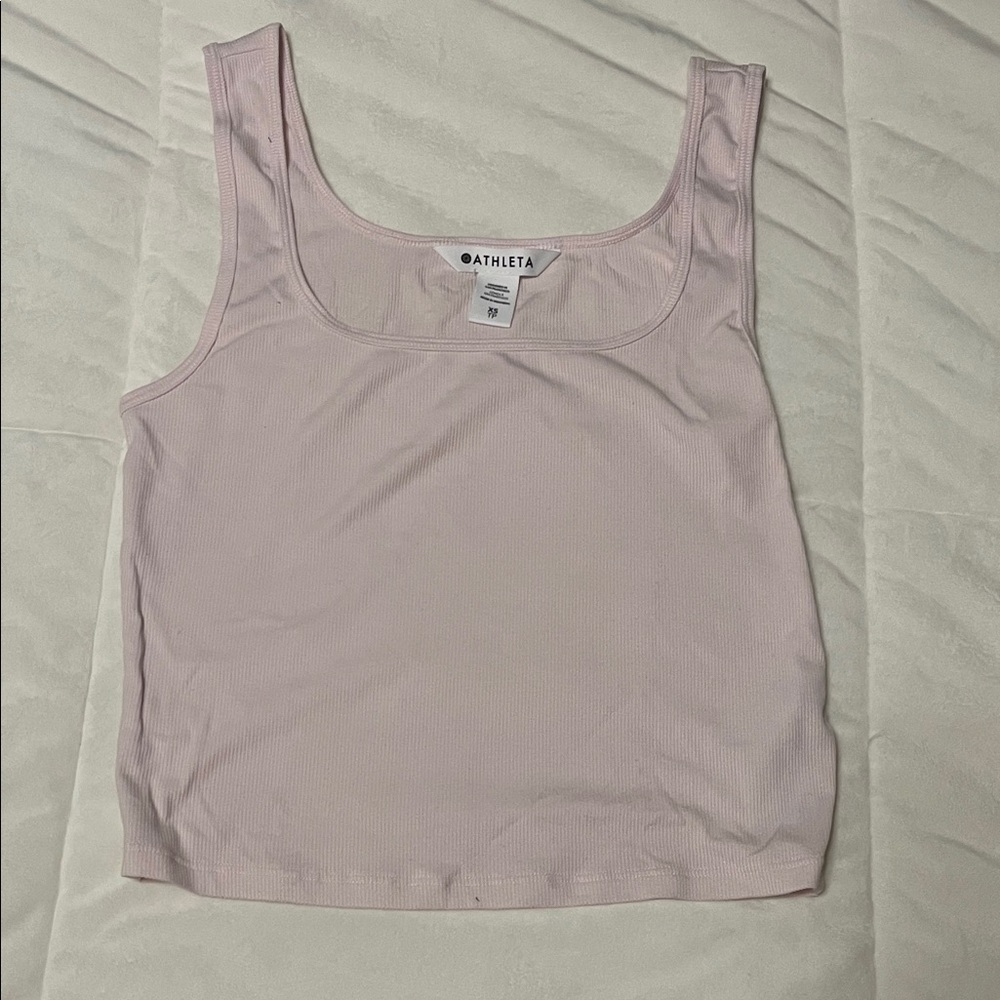 Athleta Light Pink Tank Top XS